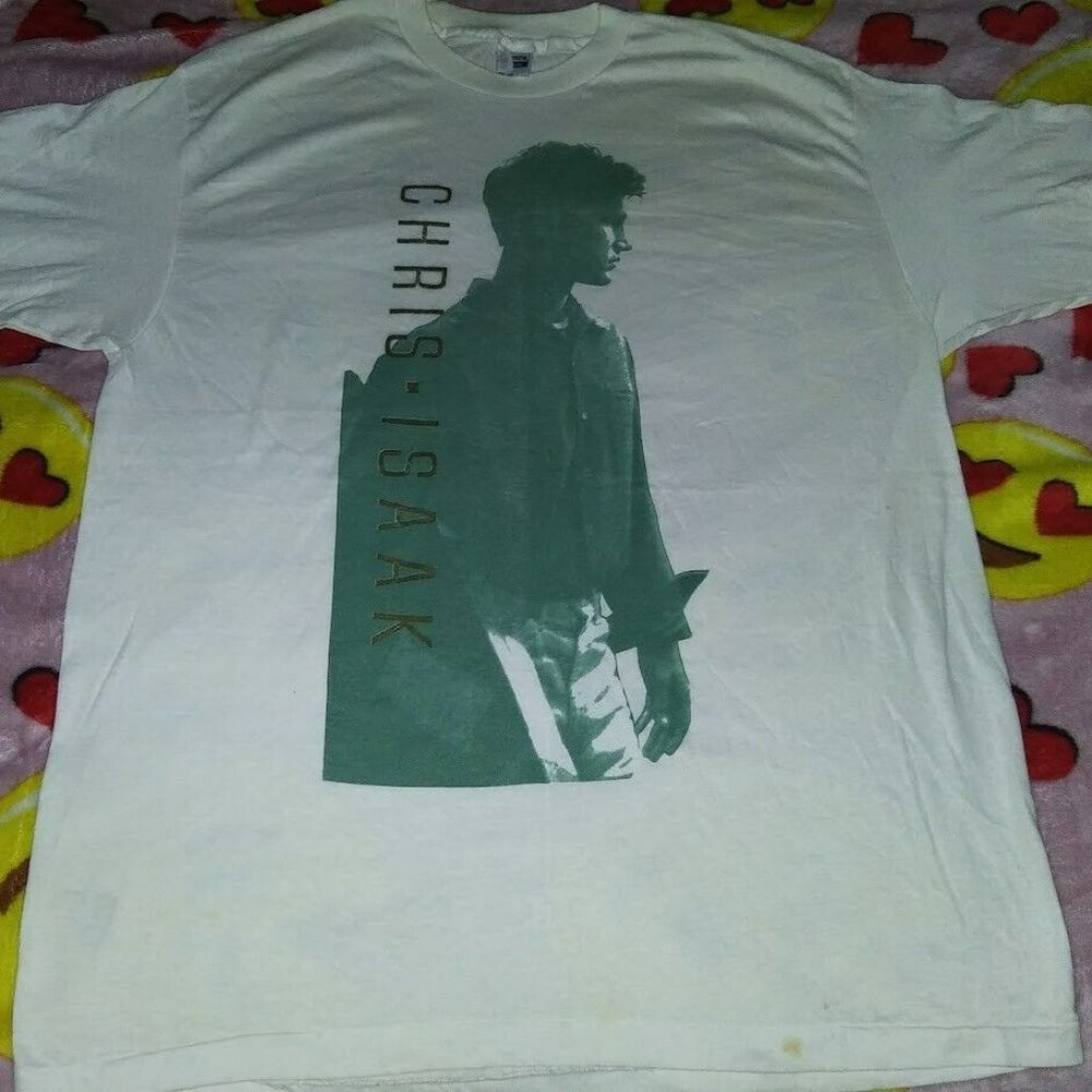 90's Rare Black Tour T-Shirt by Chris Issak main image 0